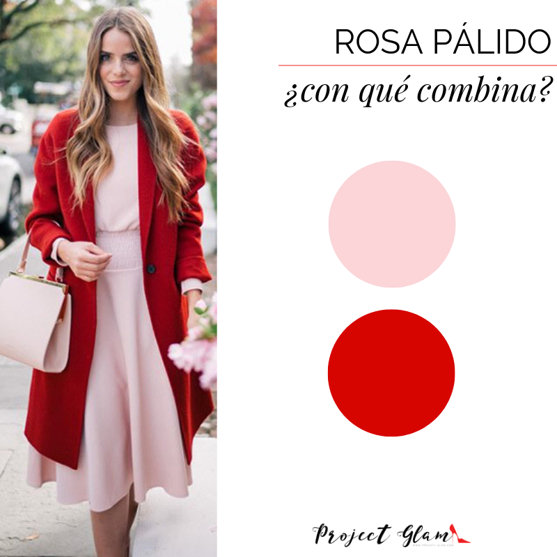 Colores que combinan con rosa palo en ropa hotsell
